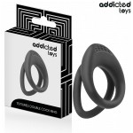 ADDICTED TOYS - DOPPELT STRUKTURIERTER PENISRING